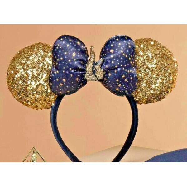 Disneyland Paris 30th Anniversary Sequined Tinker Bell Ears Headband